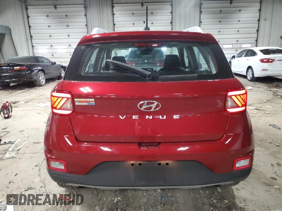 2024 Hyundai Venue Limited with VIN KMHRC8A36RU291658, listed as a Copart auction lot 52102005 with 4,170 mi miles and Salvage Title. Bid and sale history available at DreamBid. Image 6.