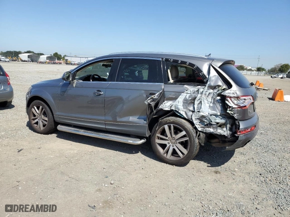 2012 Audi Q7 3.0T Premium Plus with VIN WA1LGAFE2CD005256, listed as a Copart auction lot 52233385 with 174,182 mi miles and Salvage Title. Bid and sale history available at carsss.com. Image 2.
