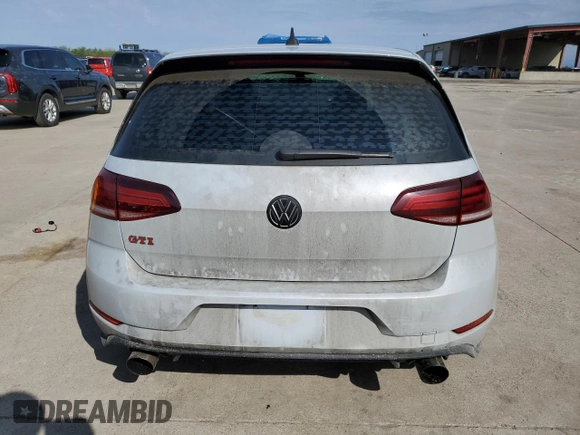 2020 Volkswagen Golf GTI S with VIN 3VW6T7AU7LM016562, listed as a Copart auction lot 50216325 with 63,216 mi miles and Salvage Title. Bid and sale history available at carsss.com. Image 6.