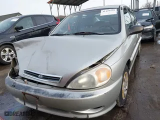 2001 Kia Rio with VIN KNADC123716042067, listed as a IAAI auction lot 41449479 with 113,108 mi miles. Bid and sale history available at carsss.com. Image 12.