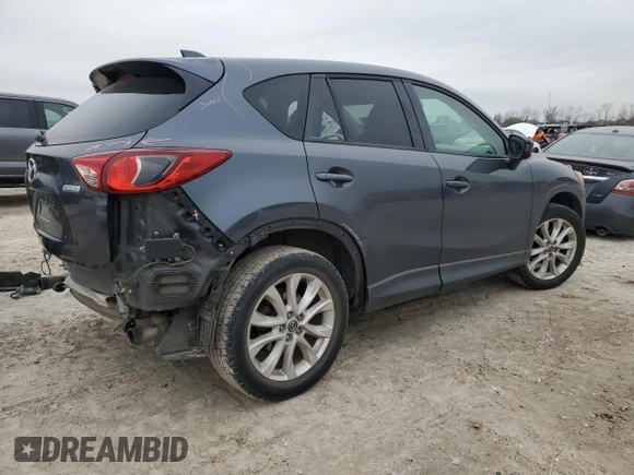 2013 Mazda CX-5 Grand Touring with VIN JM3KE2DE7D0129491, listed as a Copart auction lot 44795725 with 124,487 mi miles and Salvage Title. Bid and sale history available at carsss.com. Image 3.