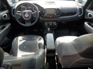 2014 FIAT 500L Lounge with VIN ZFBCFACH4EZ022320, listed as a Copart auction lot 66776564 with 123,590 mi miles and Salvage Title. Bid and sale history available at carsss.com. Image 8.