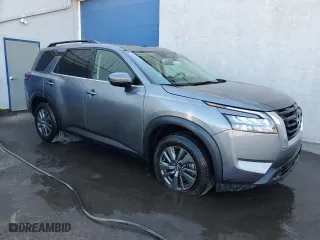 2023 Nissan Pathfinder SV with VIN 5N1DR3BA5PC242494, listed as a Copart auction lot 76792844 with 36,784 mi miles and Clean Title. Bid and sale history available at carsss.com. Image 4.