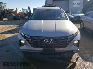 2024 Hyundai Tucson SEL with VIN 5NMJB3DE1RH378136, listed as a Copart auction lot 45592265 with 6,989 mi miles and Salvage Title. Bid and sale history available at carsss.com. Image 5.