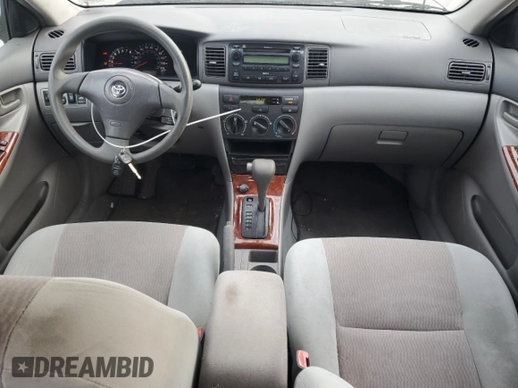 2008 Toyota Corolla CE with VIN 2T1BR32E88C899328, listed as a Copart auction lot 52814865 with 219,378 mi miles and Clean Title. Bid and sale history available at DreamBid. Image 8.