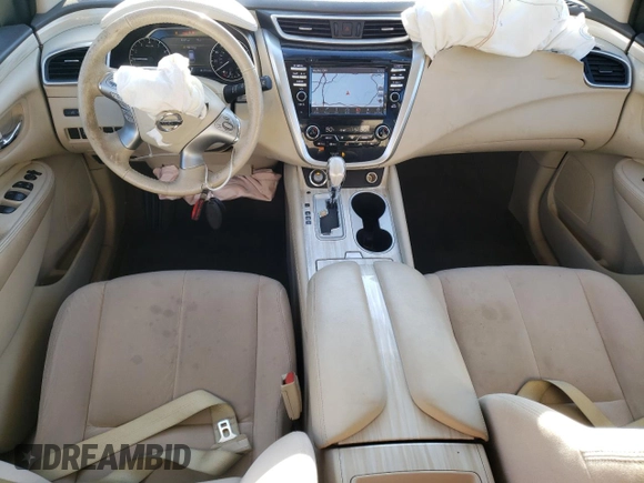 2017 Nissan Murano Platinum z VIN 5N1AZ2MG0HN193600, wystawiony jako Copart lot #49988745 z przebiegiem 83 801 mil mil oraz Szkoda całkowita • Salvage title. Historia ofert i sprzedaży dostępna na DreamBid. Obrazek 8.