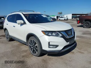 2017 Nissan Rogue S with VIN JN8AT2MV0HW250980, listed as a IAAI auction lot 41744467 with 177,319 mi miles and . Bid and sale history available at carsss.com. Image 1.