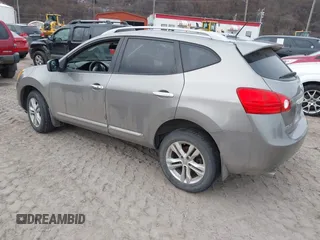 2012 Nissan Rogue SV with VIN JN8AS5MV8CW707354, listed as a IAAI auction lot 41497496 with 85,272 mi miles. Bid and sale history available at carsss.com. Image 3.