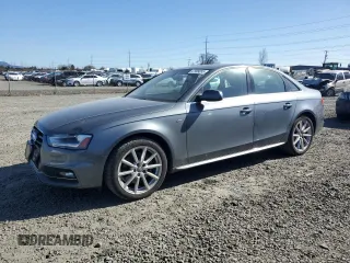 2014 Audi A4 Premium Plus with VIN WAUFFAFL9EN024238, listed as a Copart auction lot 47999085 with 64,774 mi miles and Salvage Title. Bid and sale history available at carsss.com. Image 1.
