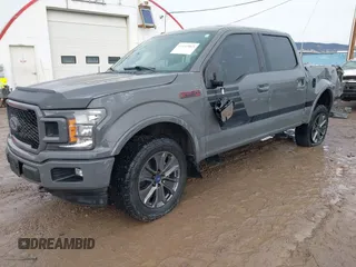 2018 Ford F-150 XL с VIN 1FTEW1EG0JFA72007, выставлен на аукционе IAAI как лот 41147065 с пробегом 56 790 миль миль и . История ставок и продаж доступна на DreamBid. Изображение 2.