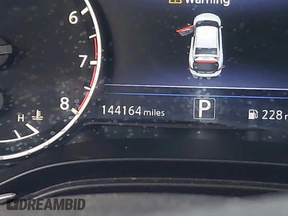 2016 Nissan Maxima SL with VIN 1N4AA6APXGC396890, listed as a IAAI auction lot 41594044 with 144,164 mi miles and . Bid and sale history available at DreamBid. Image 15.