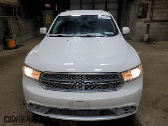 2019 Dodge Durango SXT Plus with VIN 1C4RDHAG7KC644618, listed as a Copart auction lot 43945855 with 100,283 mi miles and Salvage Title. Bid and sale history available at DreamBid. Image 5.
