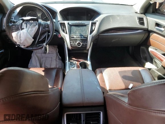 2016 Acura TLX Technology with VIN 19UUB3F5XGA001811, listed as a Copart auction lot 53371485 with Not provided miles and Salvage title. Bid and sale history available at DreamBid. Image 8.