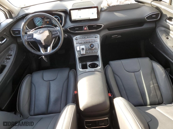 2022 Hyundai Santa Fe Hybrid Limited with VIN KM8S5DA16NU059302, listed as a Copart auction lot 85314554 with 18,405 mi miles and Salvage Title. Bid and sale history available at carsss.com. Image 8.