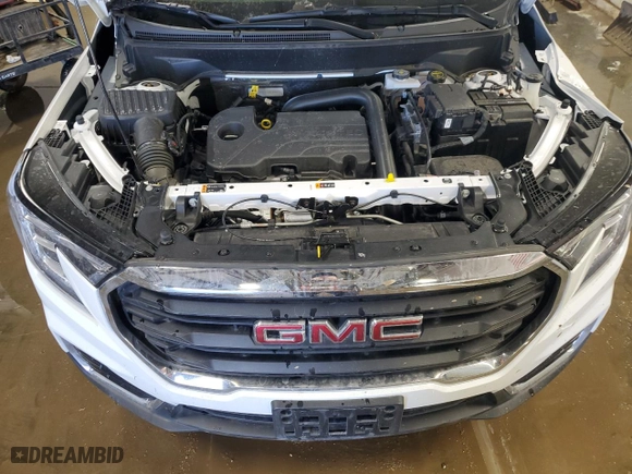 2024 GMC Terrain SLE with VIN 3GKALTEG6RL344097, listed as a Copart auction lot 48107405 with 0 mi miles and Non Repairable. Bid and sale history available at carsss.com. Image 11.