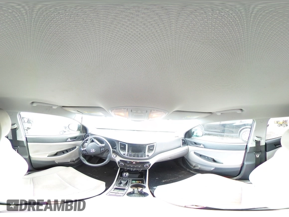 2017 Hyundai Tucson Sport z VIN KM8J33A22HU388846, wystawiony jako Copart lot #56691065 z przebiegiem Nie podano mil oraz Szkoda całkowita • Salvage title. Historia ofert i sprzedaży dostępna na DreamBid. Obrazek 15.