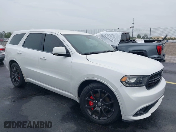 2015 Dodge Durango R/T with VIN 1C4SDHCT8FC931189, listed as a IAAI auction lot 42416980 with 109,437 mi miles and . Bid and sale history available at DreamBid. Image 1.