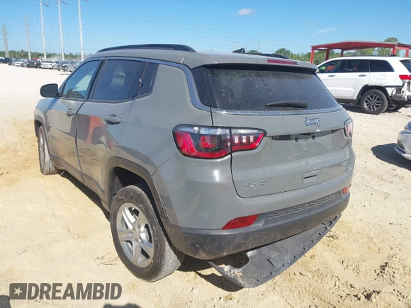 2024 Jeep Compass Latitude with VIN 3C4NJDBN5RT586715, listed as a IAAI auction lot 41840320 with 5,636 mi miles and . Bid and sale history available at DreamBid. Image 3.