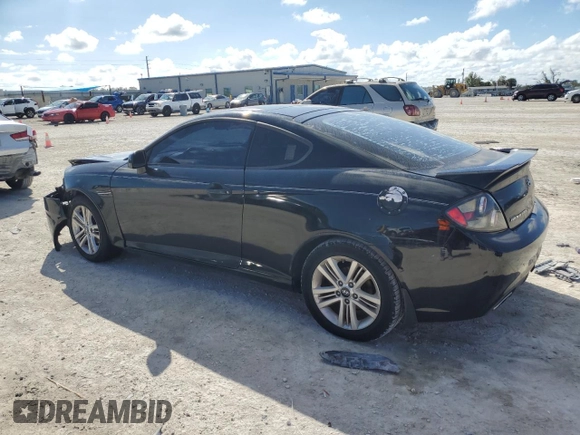 2008 Hyundai Tiburon GS z VIN KMHHM66D08U291605, wystawiony jako Copart lot #46589265 z przebiegiem 177 104 mil mil oraz Szkoda całkowita • Salvage title. Historia ofert i sprzedaży dostępna na DreamBid. Obrazek 2.