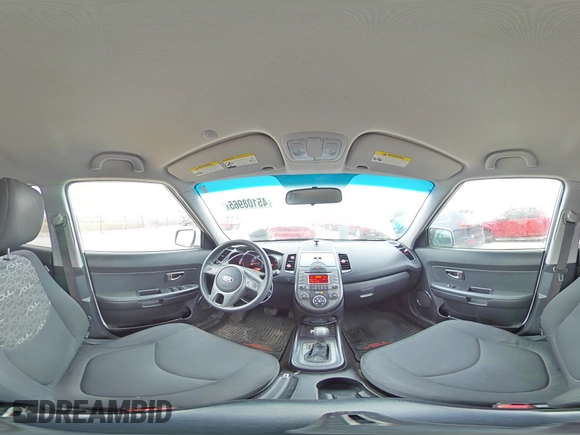 2011 Kia Soul + with VIN KNDJT2A29B7266361, listed as a Copart auction lot 45108965 with 115,328 mi miles and Salvage Title. Bid and sale history available at carsss.com. Image 14.