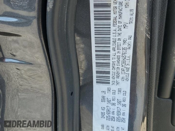 2017 Jeep Cherokee Latitude with VIN 1C4PJMCB6HW576135, listed as a Copart auction lot 47391675 with 88,874 mi miles and Salvage Title. Bid and sale history available at DreamBid. Image 16.