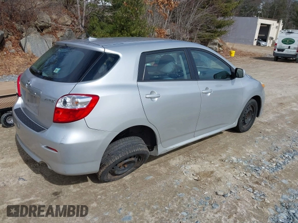 2010 Toyota Matrix with VIN 2T1KU4EE6AC275680, listed as a IAAI auction lot 41730056 with 139,669 mi miles. Bid and sale history available at carsss.com. Image 4.