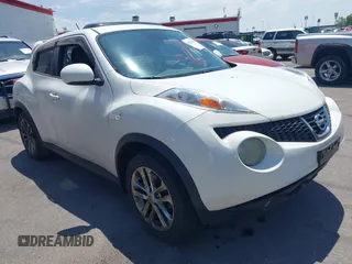 2013 Nissan Juke SL with VIN JN8AF5MVXDT205730, listed as a IAAI auction lot 42667549 with 116,463 mi miles and . Bid and sale history available at DreamBid. Image 1.