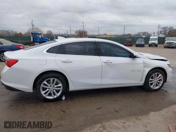 2018 Chevrolet Malibu LT with VIN 1G1ZD5ST0JF153372, listed as a IAAI auction lot 41093735 with 111,093 mi miles and . Bid and sale history available at DreamBid. Image 13.