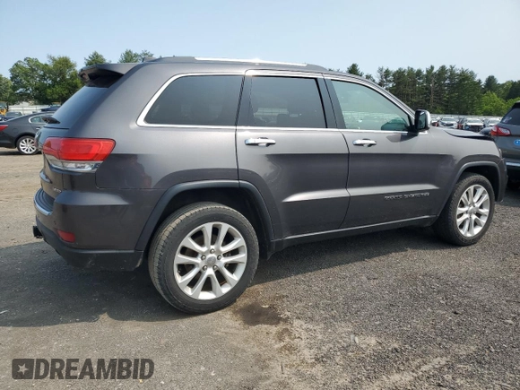 2017 Jeep Grand Cherokee Limited z VIN 1C4RJFBG6HC607886, wystawiony jako Copart lot #59171245 z przebiegiem 95 805 mil mil oraz Szkoda całkowita • Salvage title. Historia ofert i sprzedaży dostępna na DreamBid. Obrazek 3.
