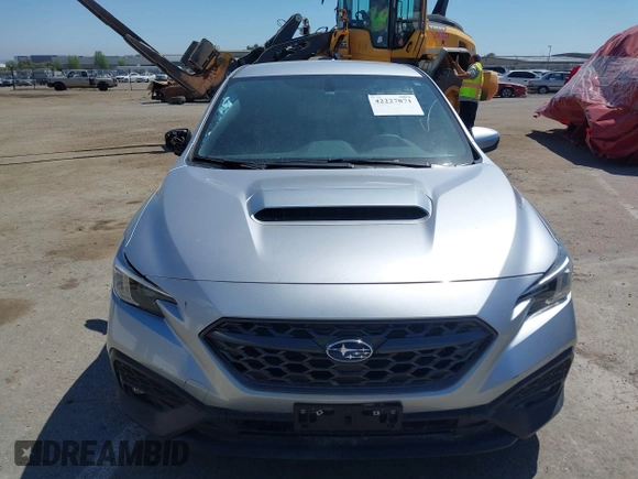 2022 Subaru WRX Premium with VIN JF1VBAF62N9028683, listed as a IAAI auction lot 42227871 with 21,234 mi miles and . Bid and sale history available at DreamBid. Image 12.
