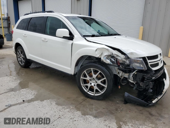 2014 Dodge Journey R/T with VIN 3C4PDCEG0ET309861, listed as a Copart auction lot 55318185 with 185,526 mi miles and Salvage title. Bid and sale history available at DreamBid. Image 4.