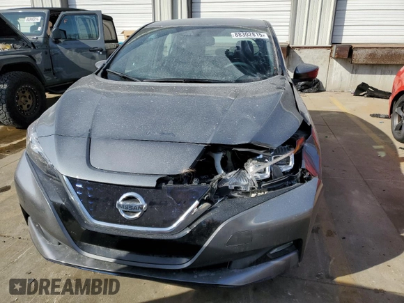 2020 Nissan LEAF SV Plus with VIN 1N4BZ1CP3LC307815, listed as a Copart auction lot 88302815 with 49,942 mi miles and Salvage Title. Bid and sale history available at DreamBid. Image 5.