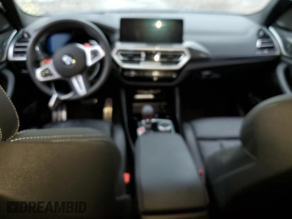 2022 BMW X3 M z VIN 5YM13EC09N9J95191, wystawiony jako Copart lot #63090823 z przebiegiem 15 029 mil mil oraz . Historia ofert i sprzedaży dostępna na DreamBid. Obrazek 8.