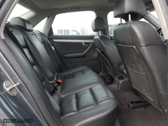 2004 Audi A4 1.8T with VIN WAULC68E24A062424, listed as a Copart auction lot 43200915 with 141,580 mi miles and Salvage Title. Bid and sale history available at carsss.com. Image 10.