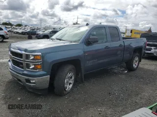 2014 Chevrolet Silverado 1500 LT with VIN 1GCVKREC7EZ117360, listed as a Copart auction lot 56768085 with 150,714 mi miles and Clean Title. Bid and sale history available at DreamBid. Image 1.