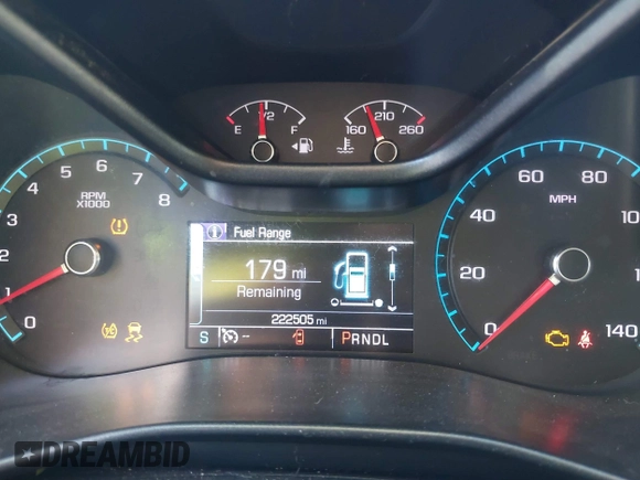2018 Chevrolet Colorado 2WD LT with VIN 1GCGSCEA9J1217280, listed as a IAAI auction lot 42243714 with 222,505 mi miles and . Bid and sale history available at DreamBid. Image 15.