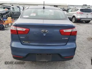 2017 Kia Rio EX with VIN KNADN4A30H6059056, listed as a Copart auction lot 72776594 with 101,124 mi miles and Clean Title. Bid and sale history available at carsss.com. Image 6.
