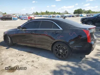 2013 Cadillac ATS Premium with VIN 1G6AE5SX5D0126554, listed as a Copart auction lot 50601095 with 124,462 mi miles and Salvage Title. Bid and sale history available at carsss.com. Image 2.