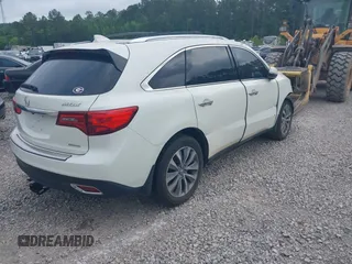 2014 Acura MDX Technology with VIN 5FRYD4H40EB022755, listed as a IAAI auction lot 42114240 with Not provided miles and . Bid and sale history available at DreamBid. Image 4.