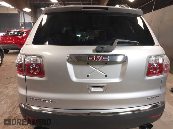 2009 GMC Acadia SLT1 with VIN 1GKEV23D59J118252, listed as a IAAI auction lot 42570244 with 110,310 mi miles and . Bid and sale history available at DreamBid. Image 16.