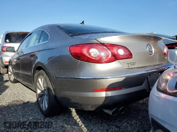 2012 Volkswagen CC Sport with VIN WVWMP7AN0CE531013, listed as a Copart auction lot 74143674 with Not Provided miles and Salvage Title. Bid and sale history available at DreamBid. Image 2.