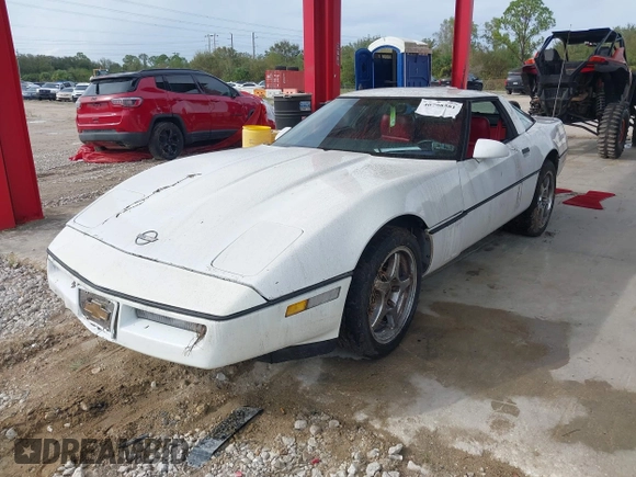 1989 Chevrolet Corvette with VIN 1G1YY2183K5124841, listed as a IAAI auction lot 40798581 with 51,577 mi miles. Bid and sale history available at carsss.com. Image 2.