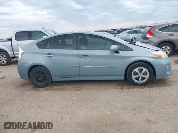 2012 Toyota Prius One with VIN JTDKN3DU1C1592757, listed as a IAAI auction lot 41368642 with 162,730 mi miles. Bid and sale history available at carsss.com. Image 13.