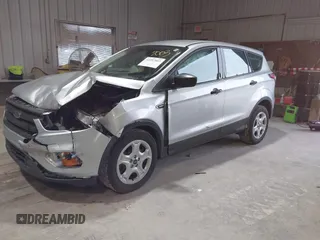 2018 Ford Escape S with VIN 1FMCU0F79JUA28438, listed as a IAAI auction lot 42097003 with 122,268 mi miles and . Bid and sale history available at carsss.com. Image 17.