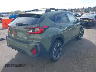 2024 Subaru Crosstrek Limited with VIN 4S4GUHM6XR3800649, listed as a IAAI auction lot 41891598 with 11,034 mi miles. Bid and sale history available at carsss.com. Image 4.