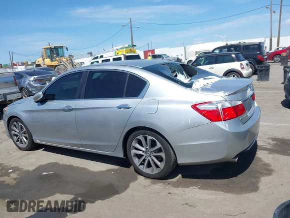 2014 Honda Accord Sport with VIN 1HGCR2F56EA208419, listed as a IAAI auction lot 41936540 with 148,514 mi miles and . Bid and sale history available at DreamBid. Image 14.