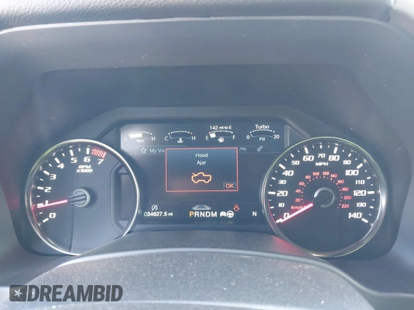 2019 Ford F-150 Raptor with VIN 1FTFW1RG7KFA15755, listed as a IAAI auction lot 40604769 with 34,627 mi miles. Bid and sale history available at carsss.com. Image 7.
