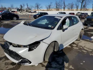 2023 Toyota Corolla Hatchback XSE with VIN JTNC4MBE7P3200458, listed as a Copart auction lot 88918405 with 39,286 mi miles and Salvage Title. Bid and sale history available at carsss.com. Image 1.