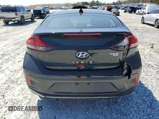 2017 Hyundai Ioniq Blue with VIN KMHC65LC5HU047877, listed as a Copart auction lot 50234285 with 131,058 mi miles and Salvage Title. Bid and sale history available at DreamBid. Image 6.