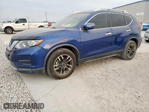 2019 Nissan Rogue SV with VIN KNMAT2MT0KP547548, listed as a Copart auction lot 50066415 with 103,423 mi miles and Salvage Title. Bid and sale history available at DreamBid. Image 1.